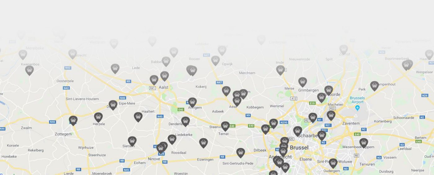 Map of dealers