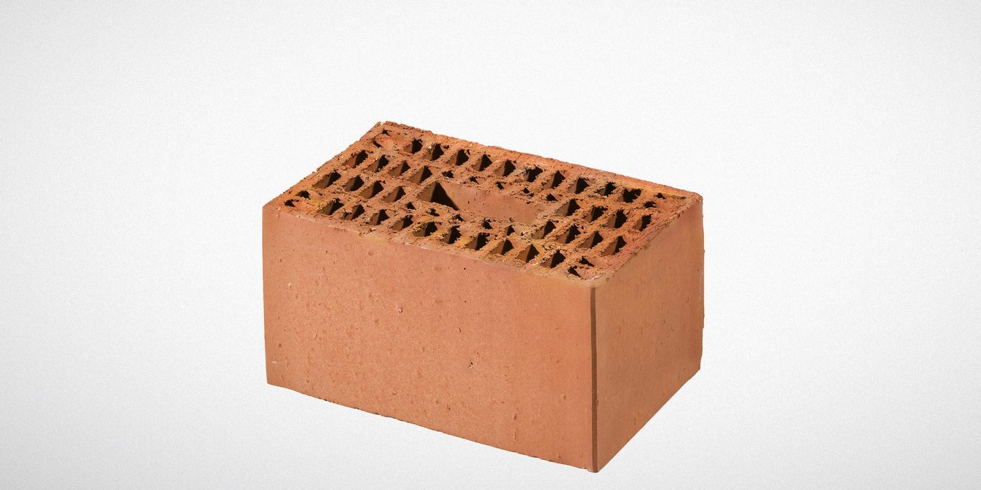 Binnenmuurstenen met mortel