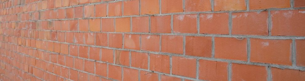 Wall on Porotherm bricks
