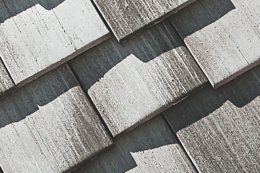 Panel photography of the Tegelpan Aspia Grijs zwart genuanceerd