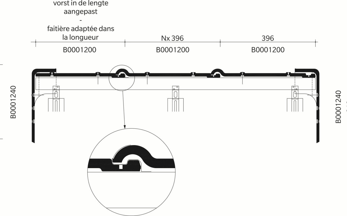 TERREAL Côte Fleurie : Dwarsdoorsnede_dak_thv_vorst_andere kleuren
