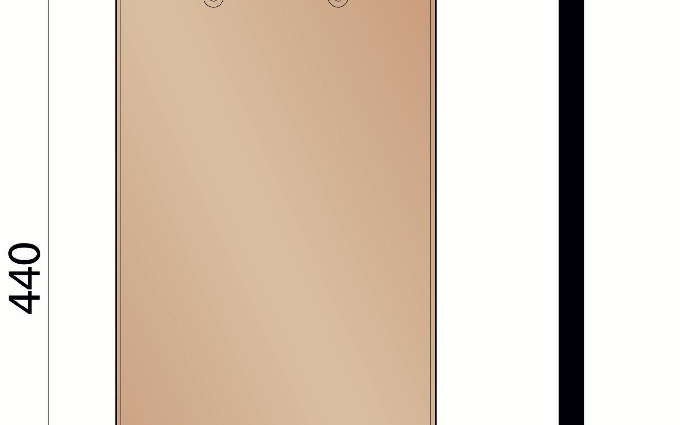 Tegelpan Aspia - 44 x 19