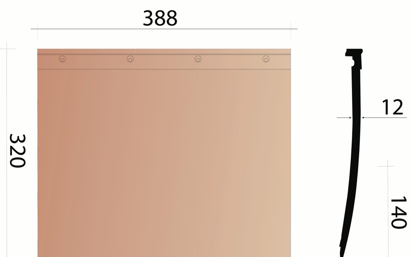 Elfino Grande : pan voor dak en façade