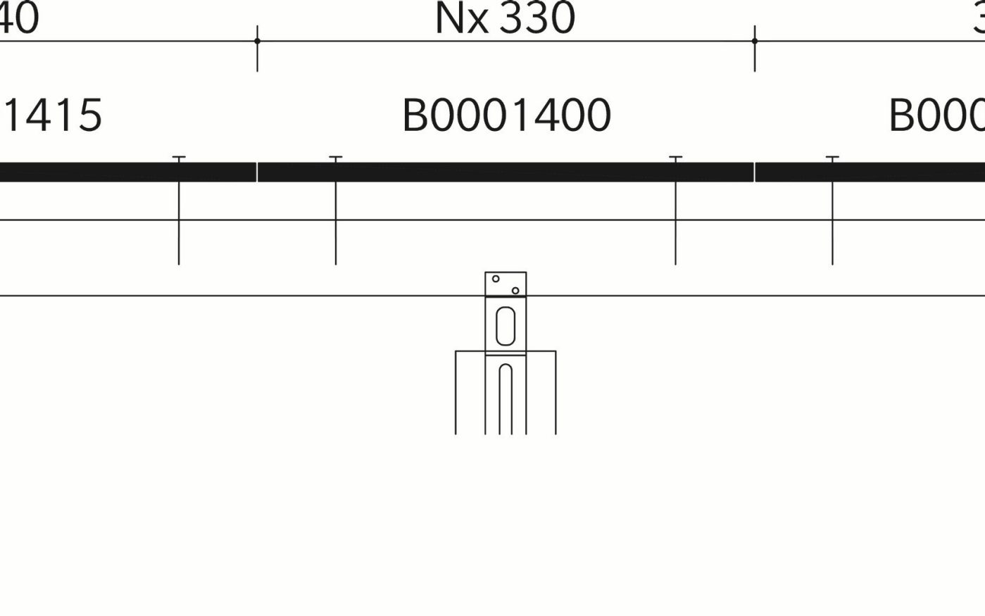 TERREAL Rustique : BRUS_Dwarsdoorsnede_dak_thv_vorst 1400_met_Quick-fix Extreme