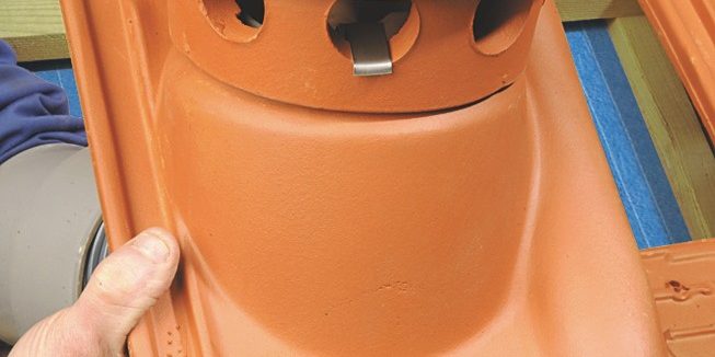 Koramic ventilation module - step 3