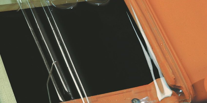 Koramic transparant tile