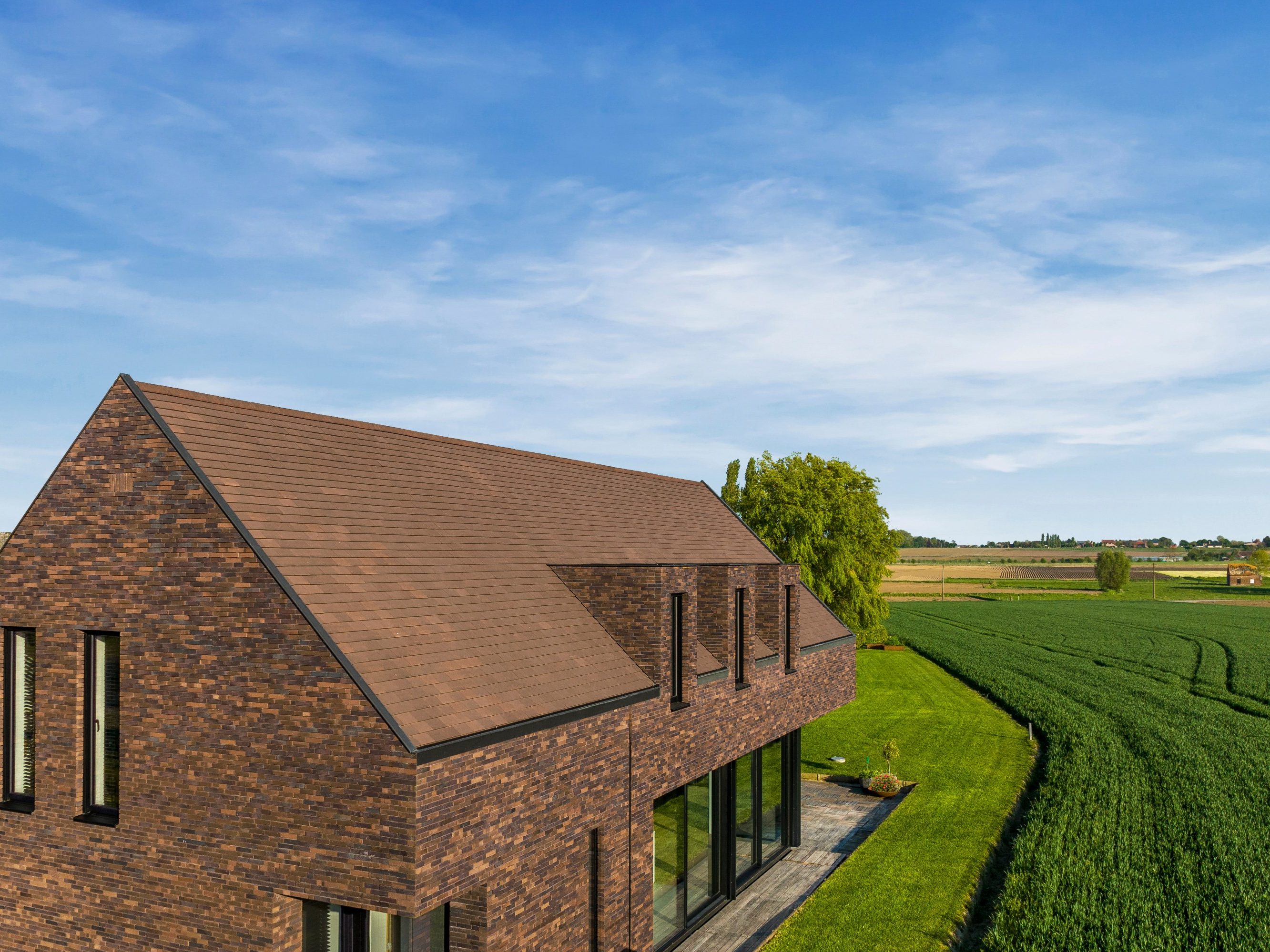 Reference photo new construction single family in Gits