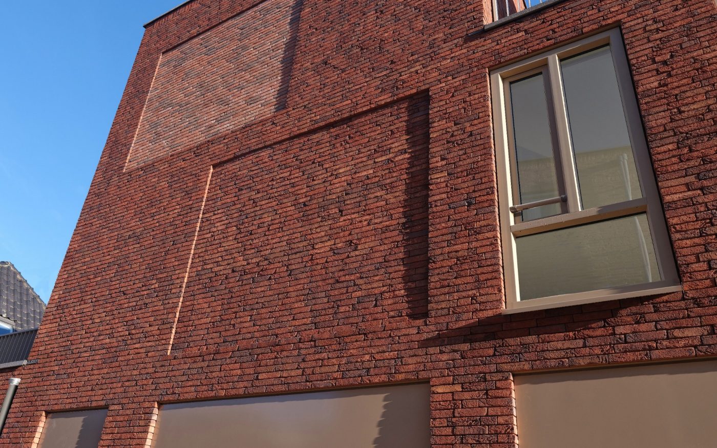 Timm-Antiek HV CB & Menton HV CB, ClickBrick Pure. Architect: Opzoom Architecten. Builder: Wessels Bouwgroep. New construction appartments and commercial space | Lichtenvoorde. 