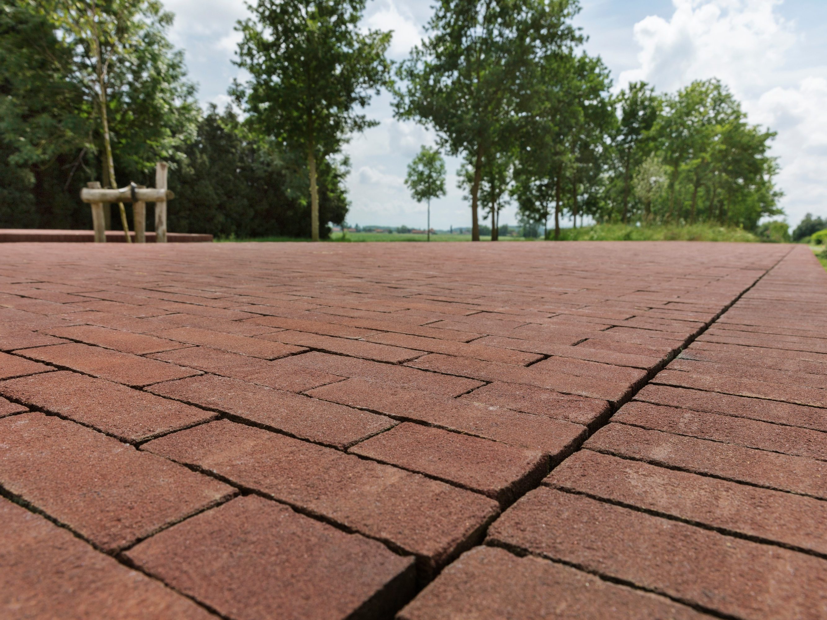 Reference photo infrastructure landscaping in Sint-Denijs