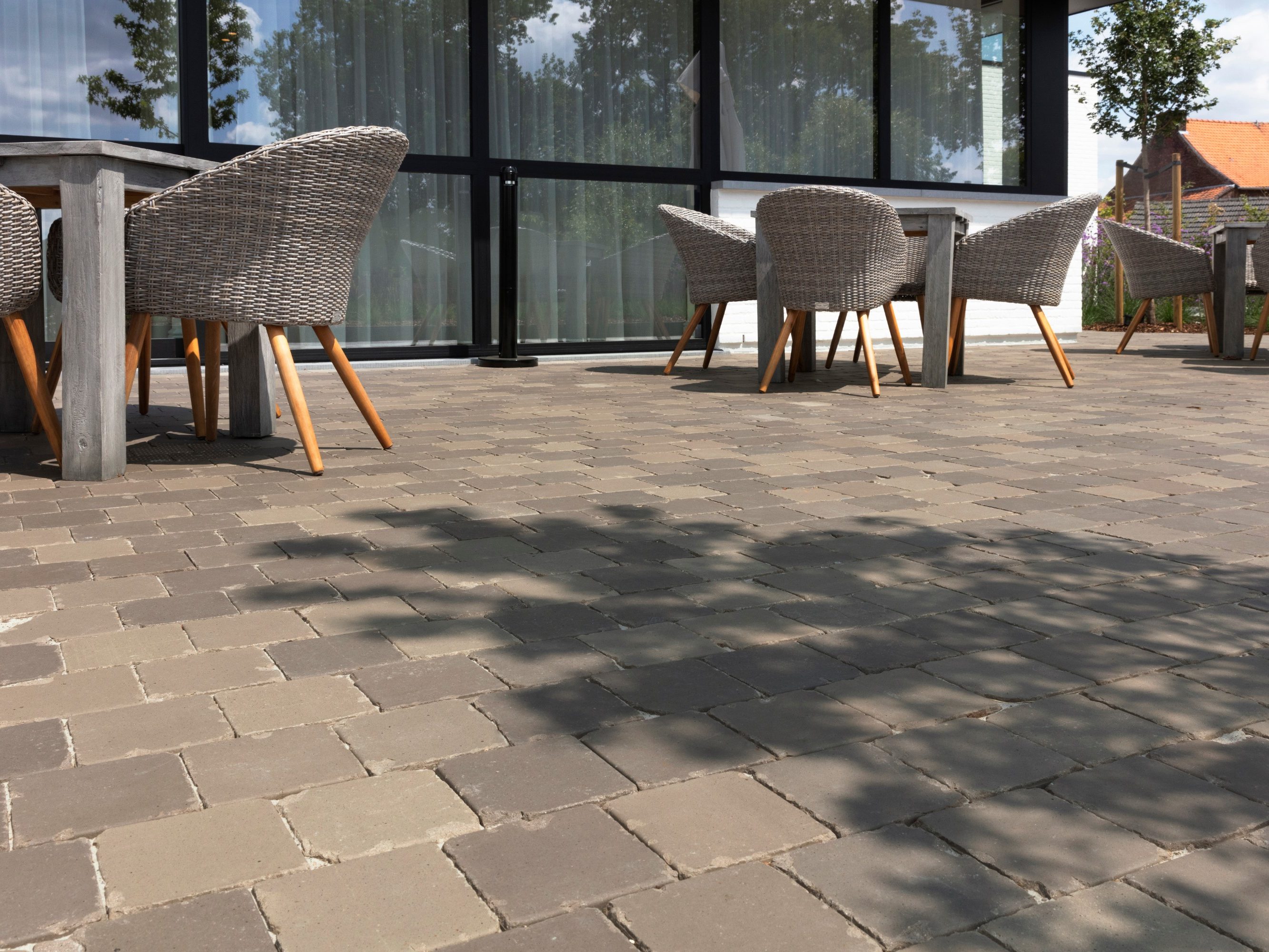 Reference photo private landscaping in Borgloon 