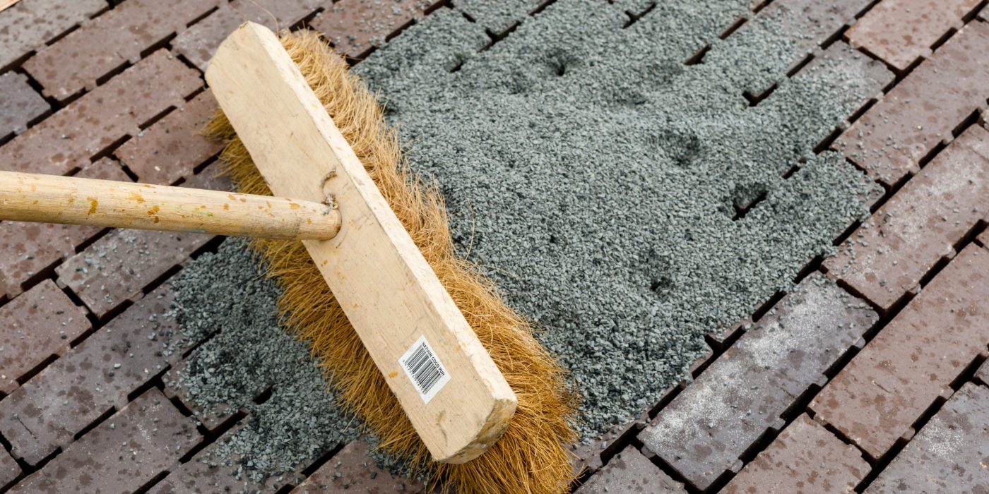 Installing pavers 