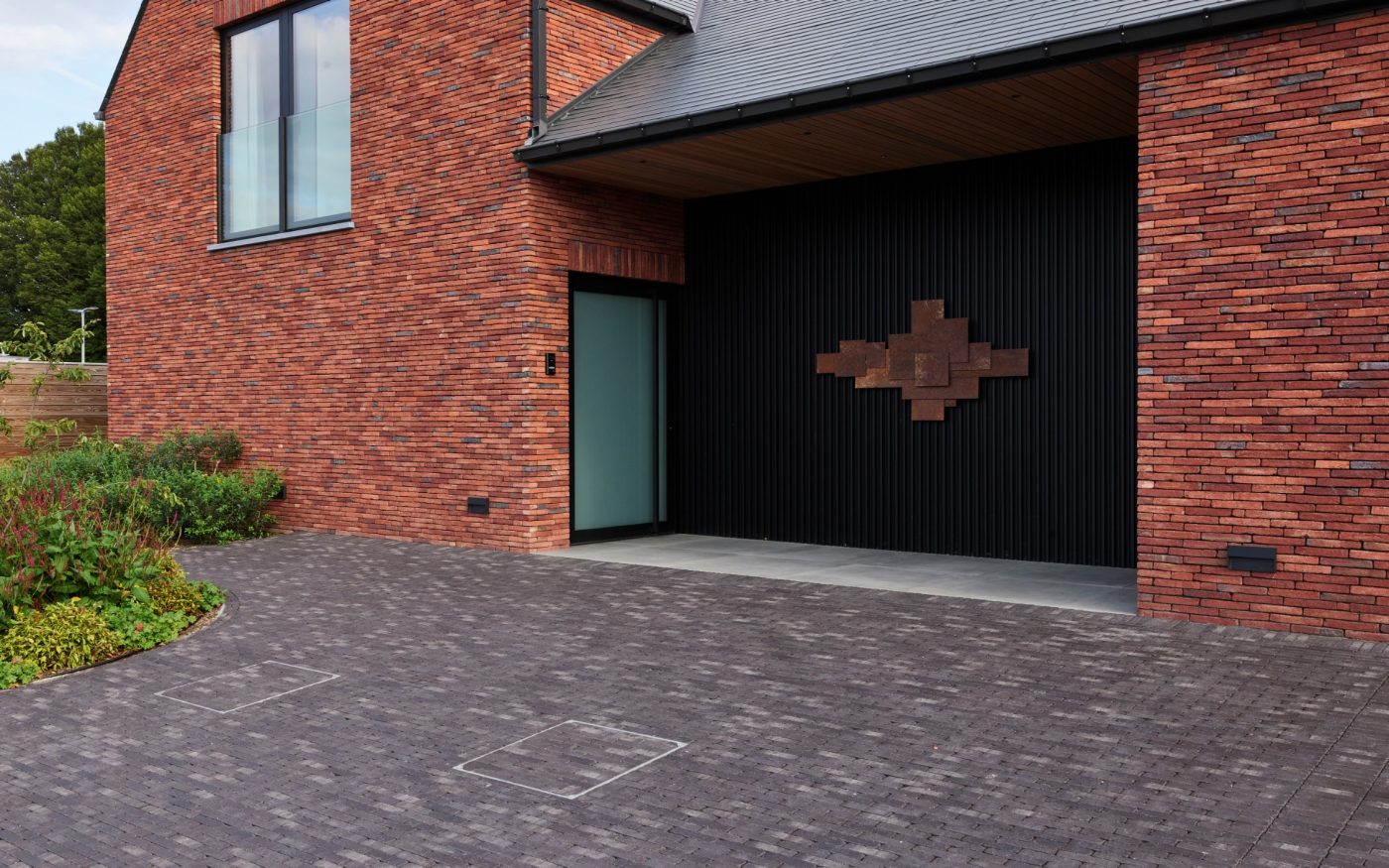 Reference photo private landscaping in Tournai