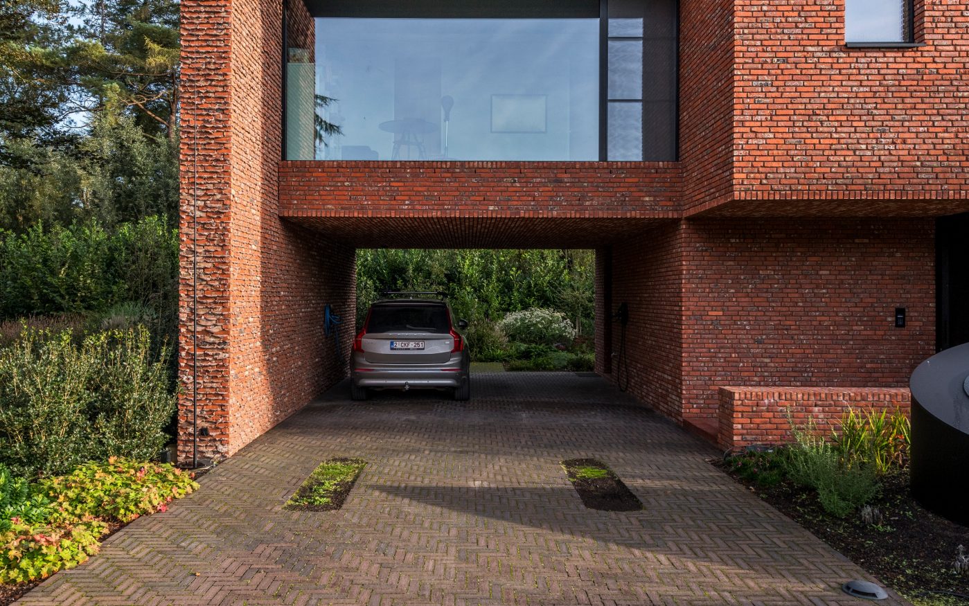 Reference photo private landscaping in Belsele