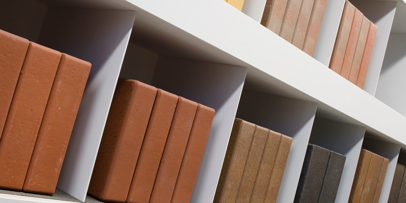 Pavers inside of showroom Londerzeel