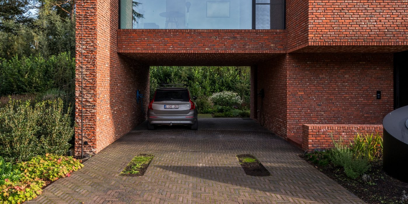 Reference photo private landscaping in Belsele