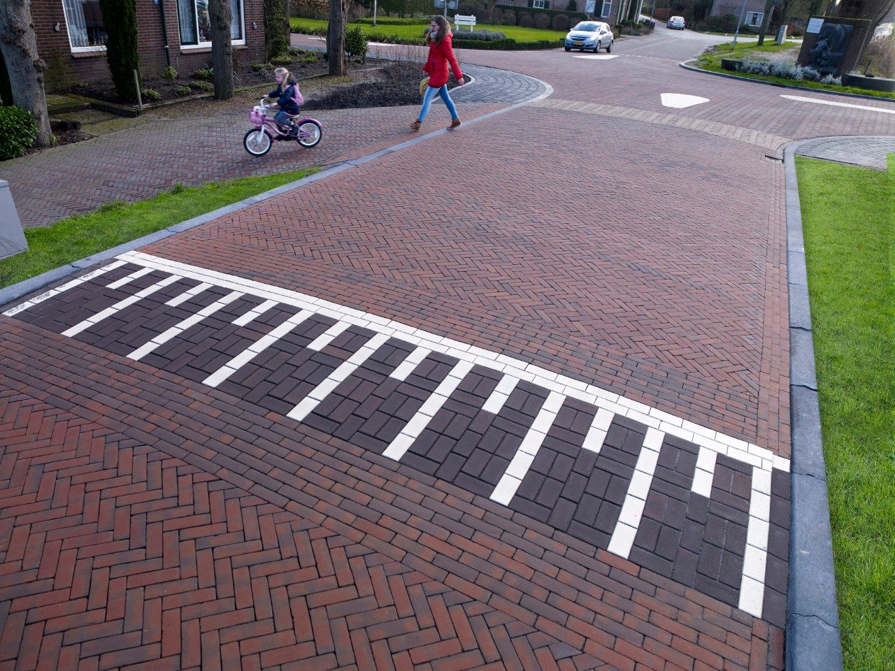 Glazuurstenen voor verkeersveiligheid
