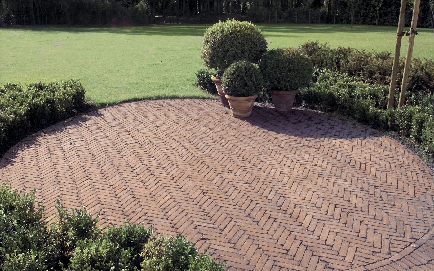 Reference photo private landscaping in Schilde