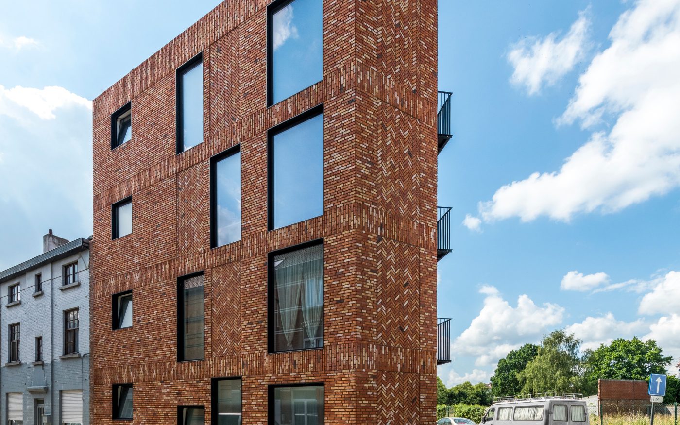 Reference photo new construction apartment in Gent