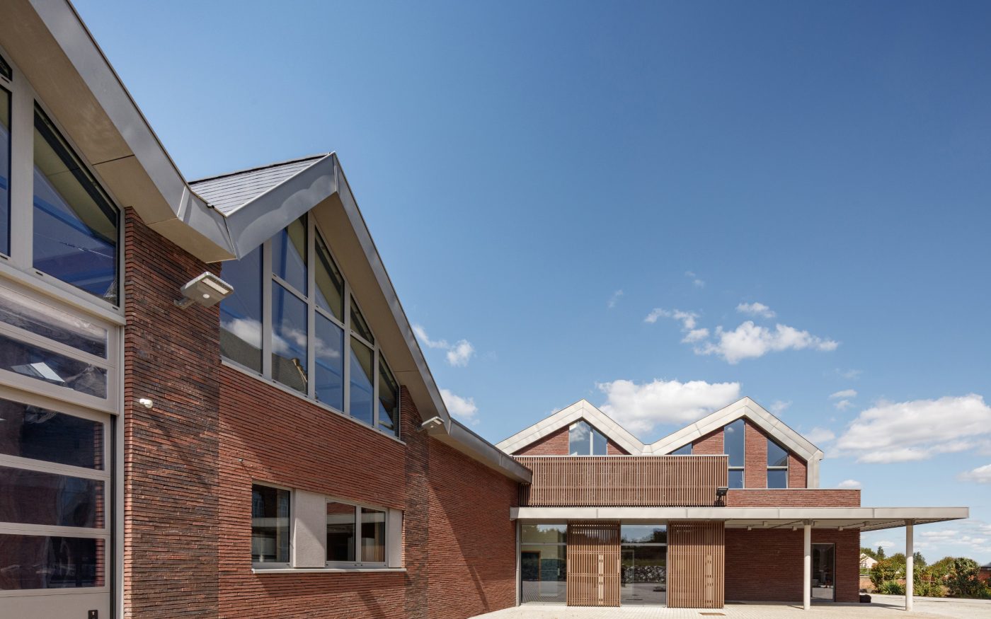 Nieuwbouw school in Enghien