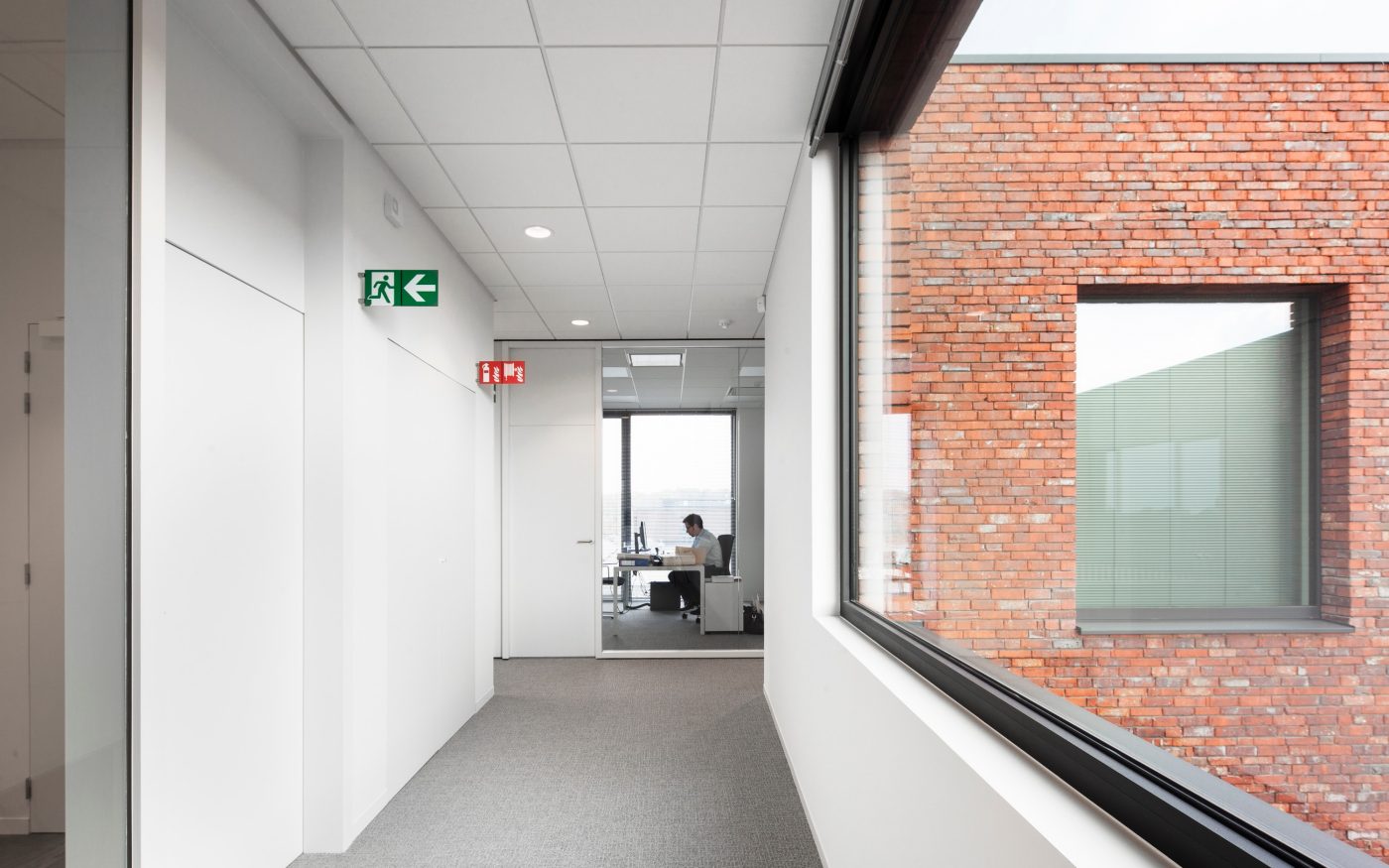 Reference photo new construction office in Kortrijk