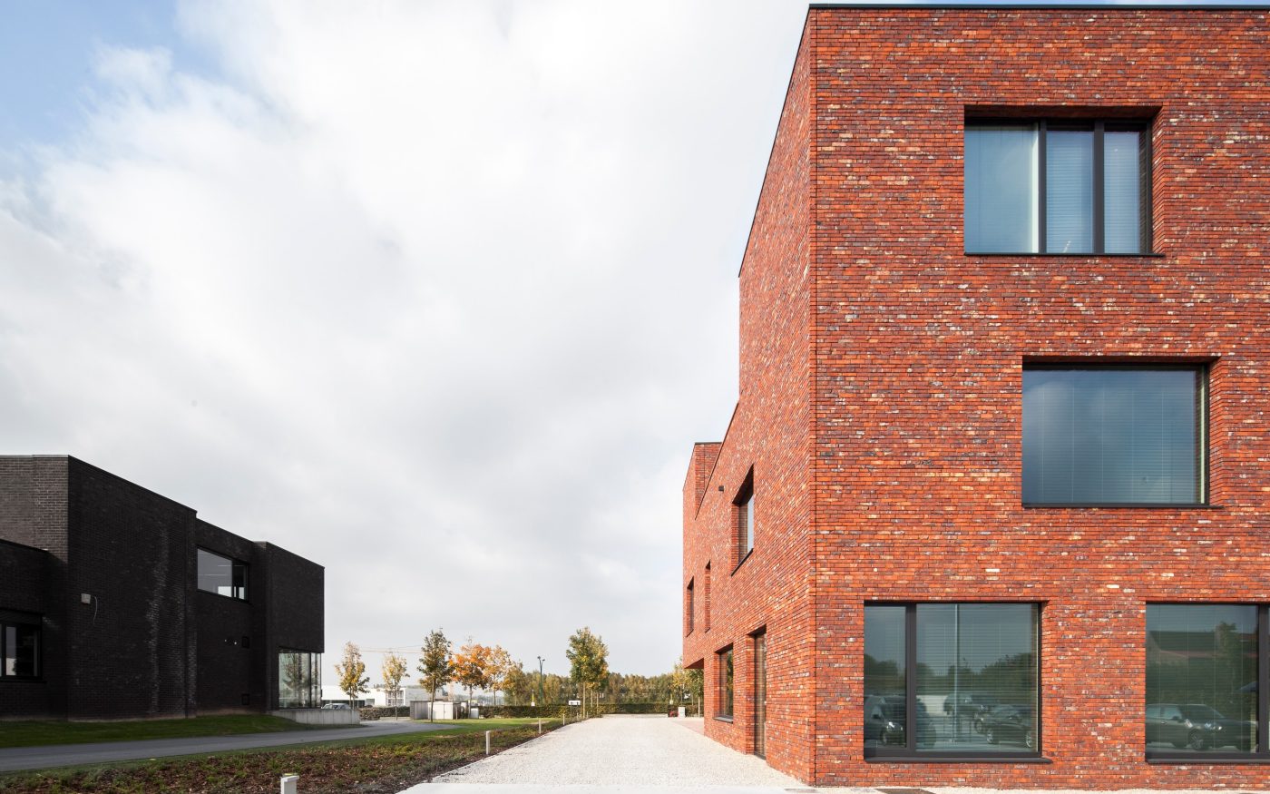 Reference photo new construction office in Kortrijk