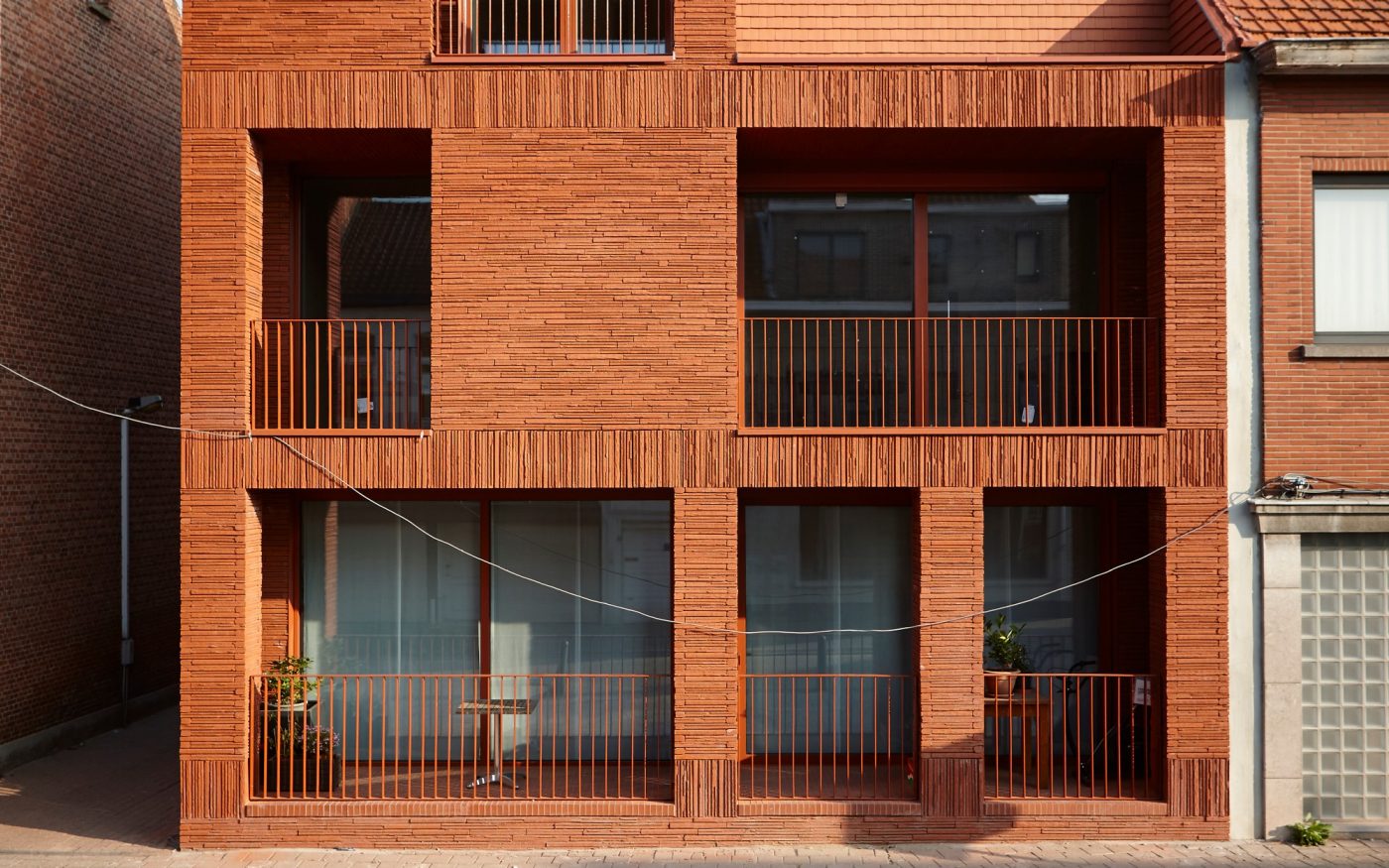 Reference photo renovation multi family in Schoten