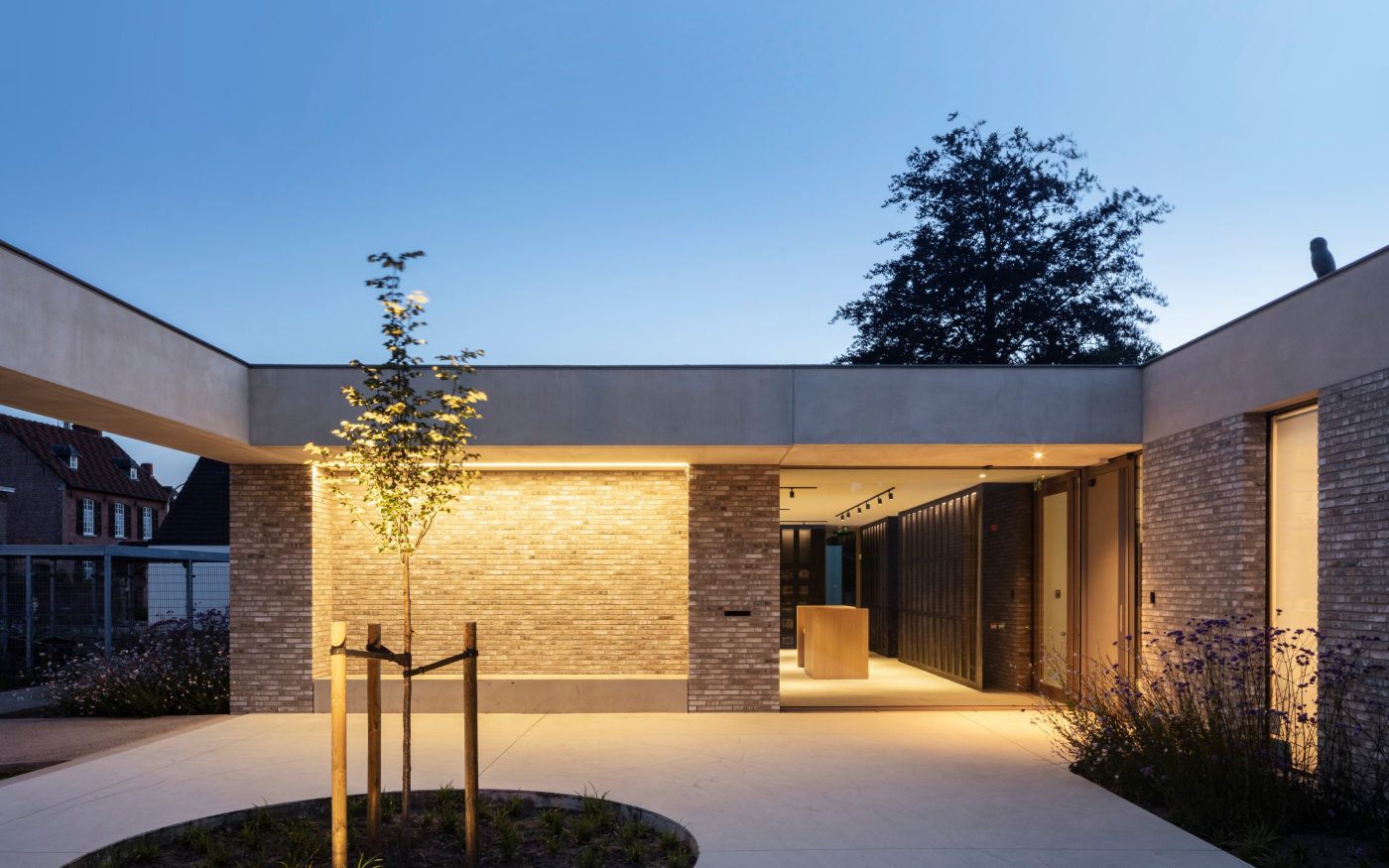 Reference photo new construction utility in Eksaarde