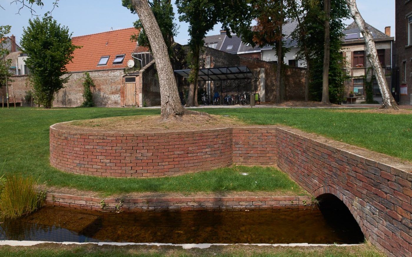 Reference photo infrastructure landscaping in Mechelen