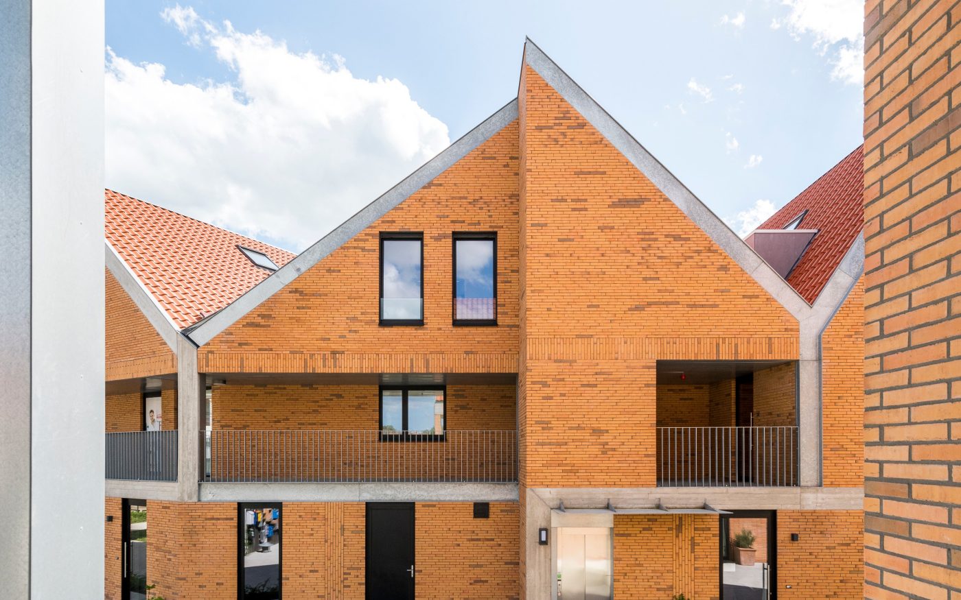 Reference photo new construction cohousing and apartment in Brugge