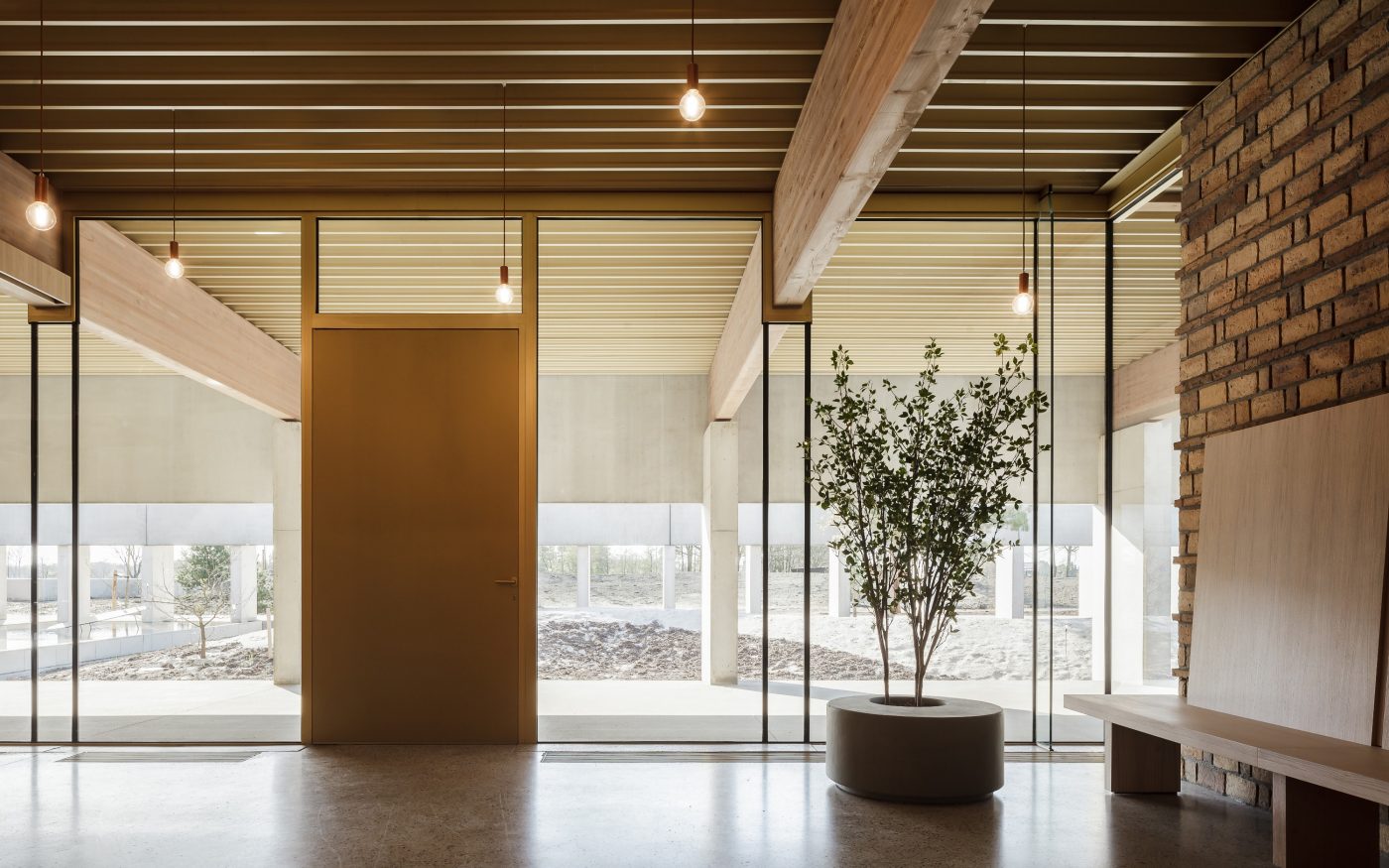 Reference photo new construction utility in Lommel