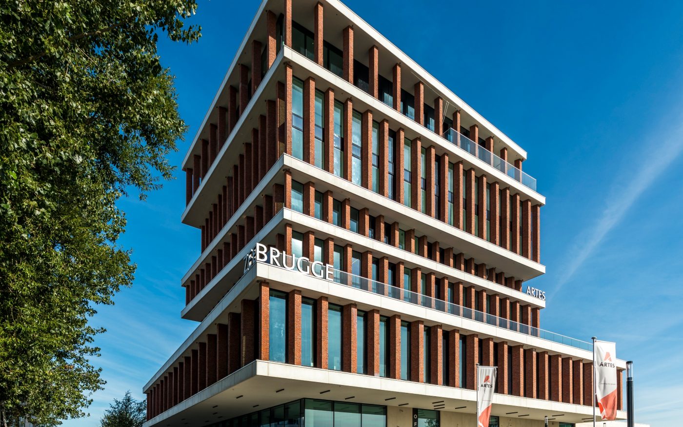 Reference photo New construction utility and office in Brugge