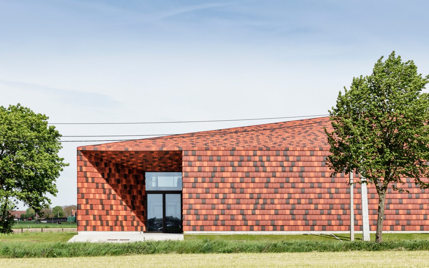 Reference photo new construction utility in Ieper