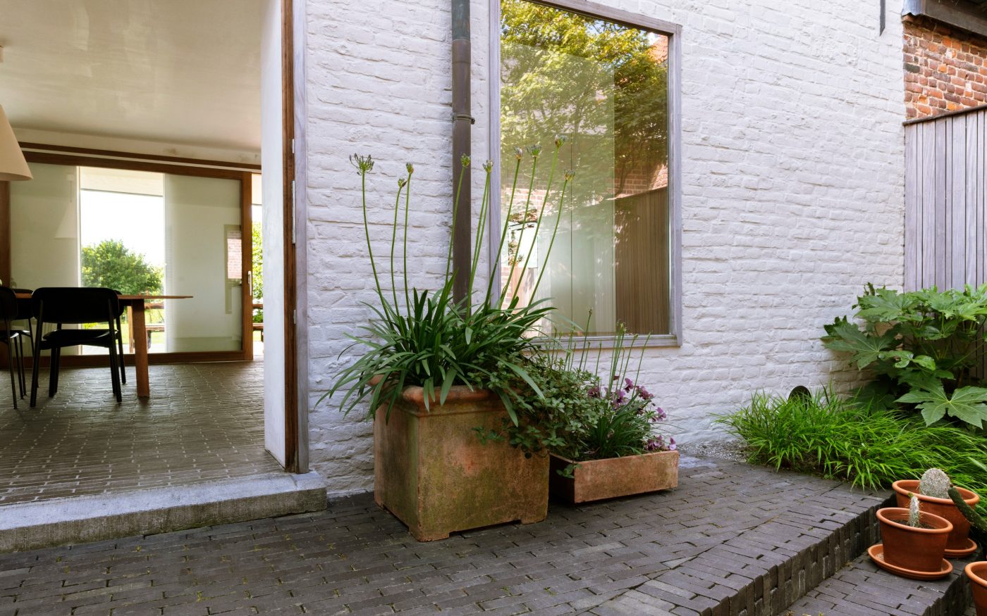 Reference photo private landscaping in Brakel