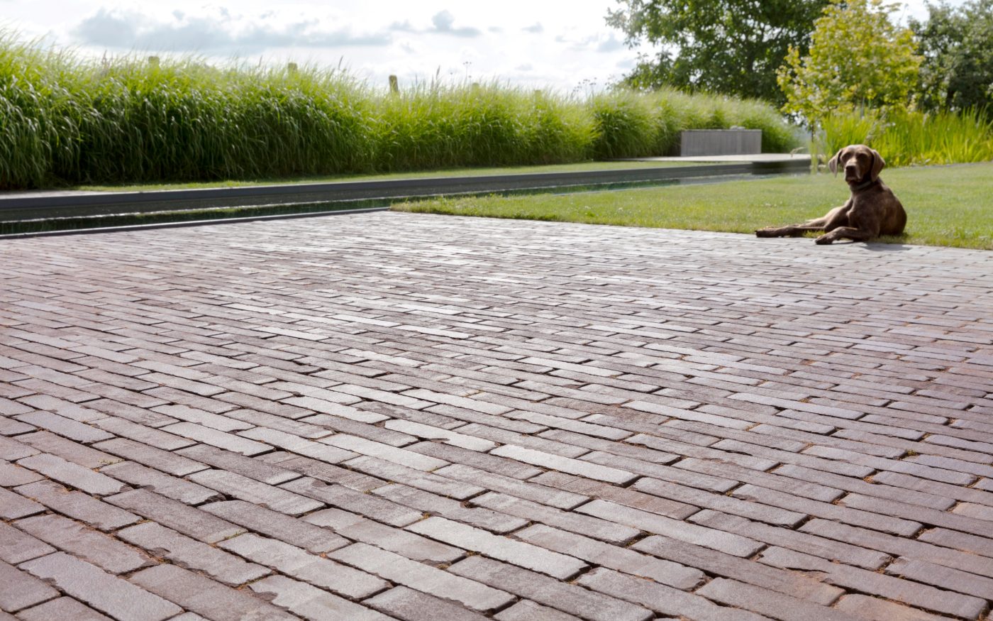 Reference photo private landscaping in Brakel