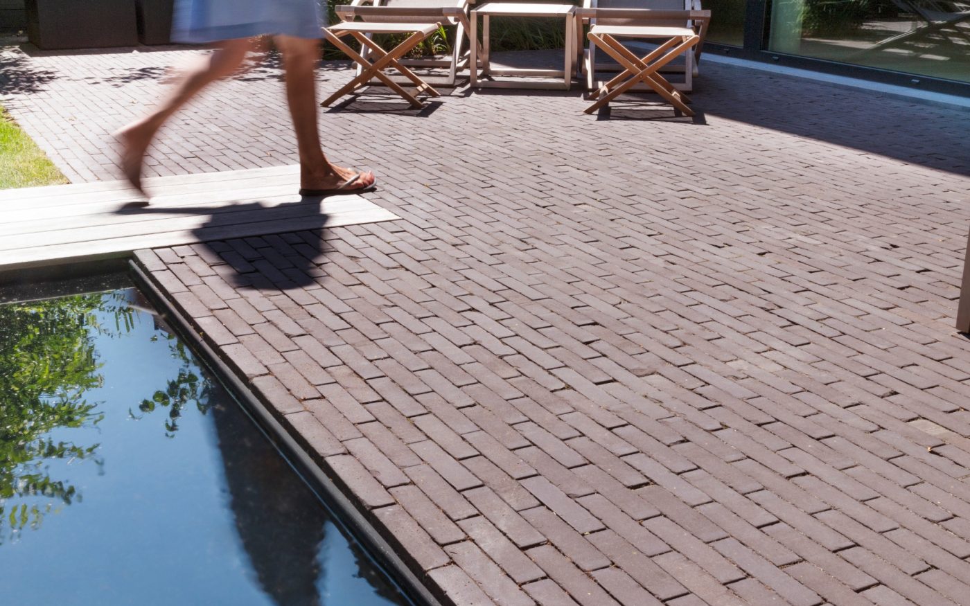 Reference photo private landscaping in Brasschaat