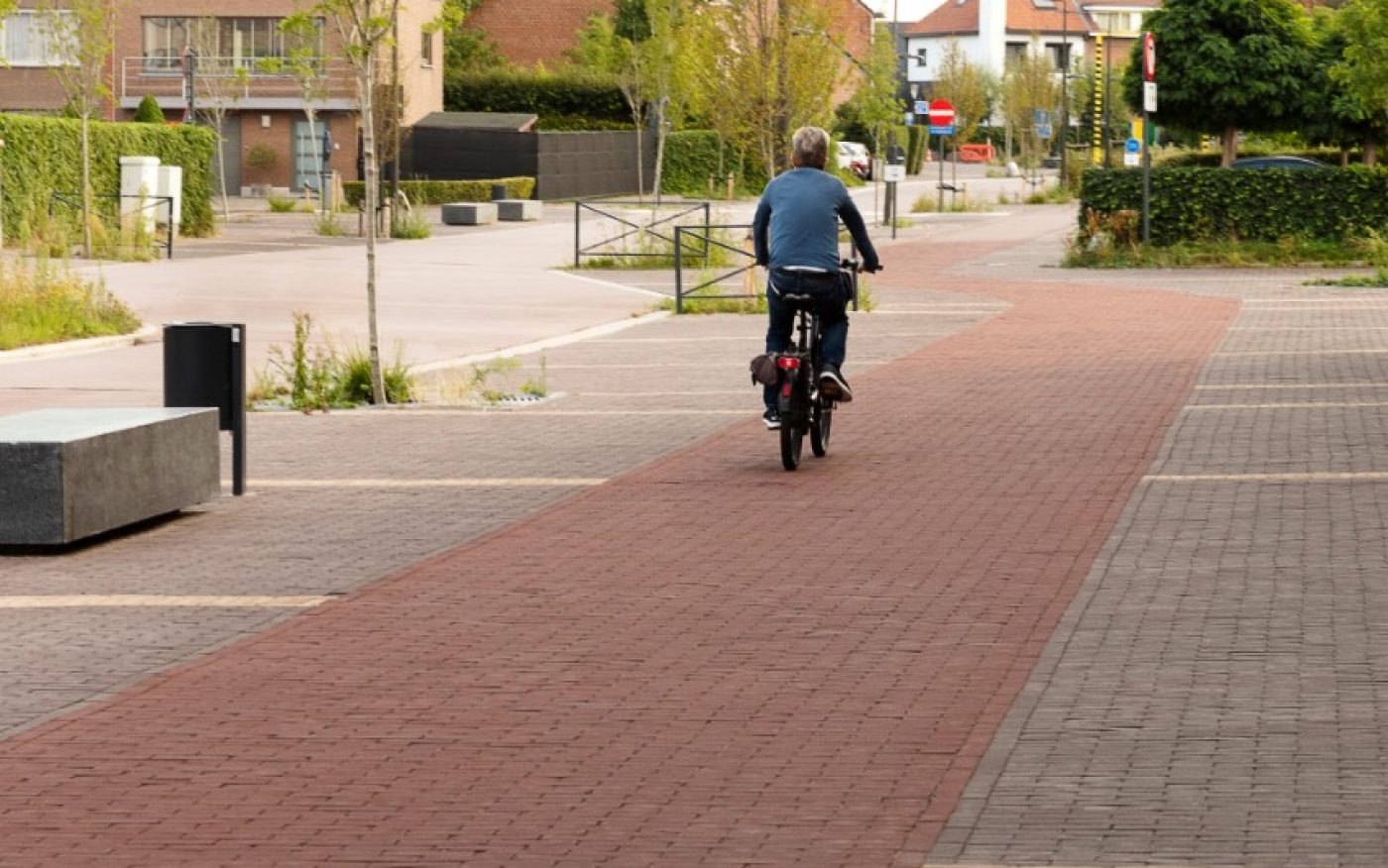 Reference photo infrastructure landscaping in Kontich