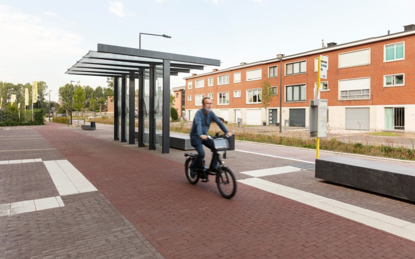 Reference photo infrastructure landscaping in Kontich