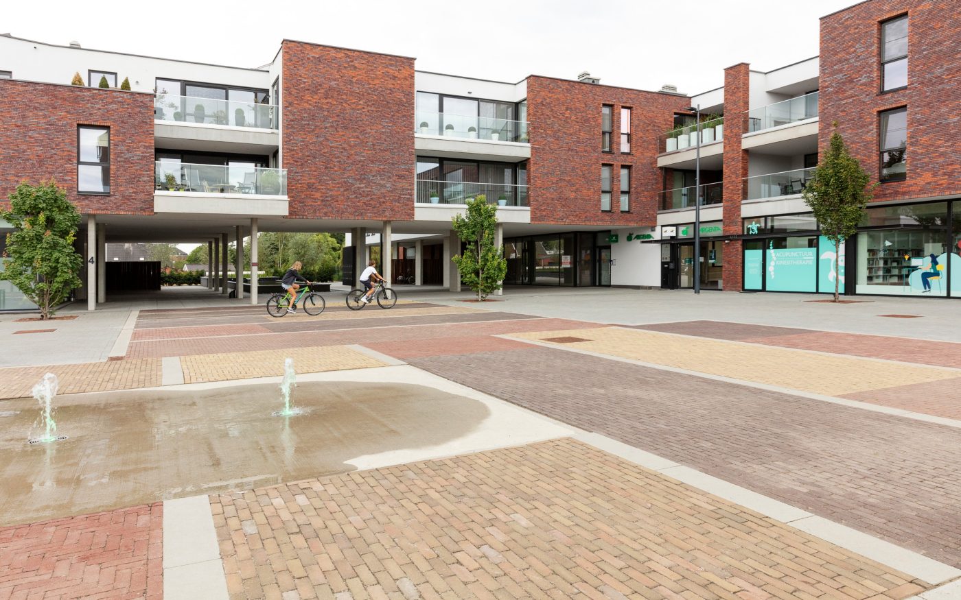 Reference photo infrastructure landscaping in Begijnendijk