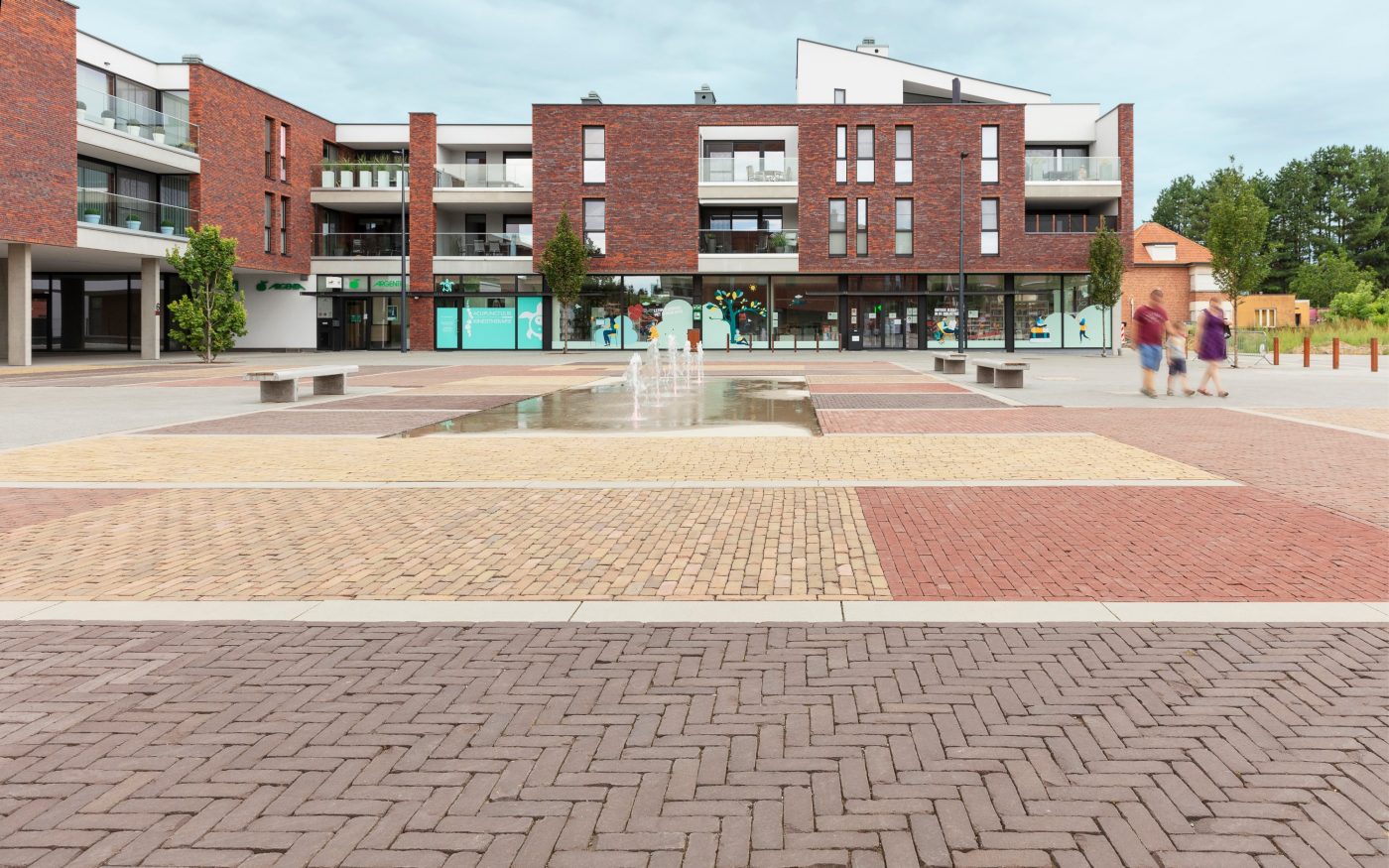 Reference photo infrastructure landscaping in Begijnendijk