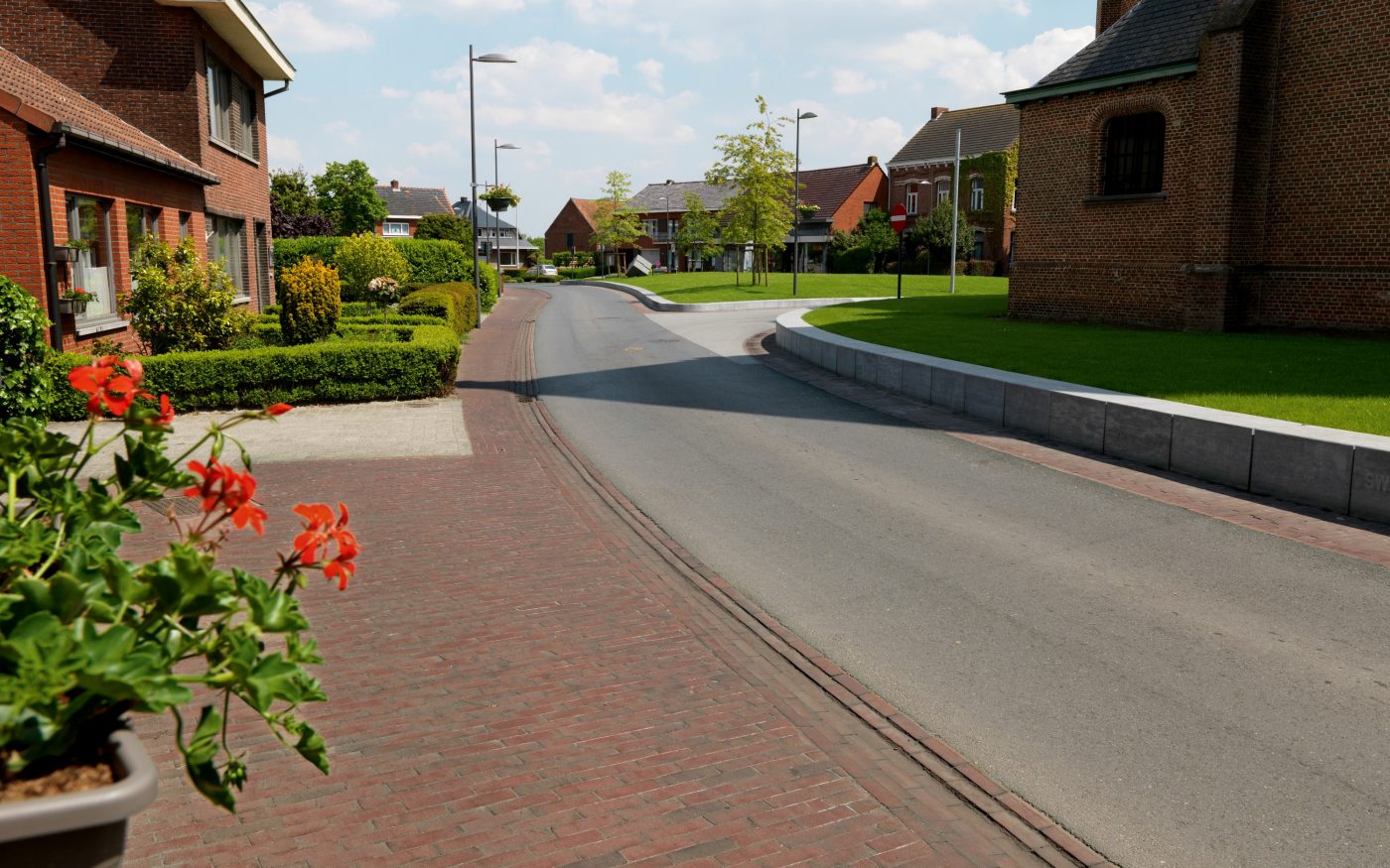 Reference photo infrastructure landscaping in Kalmthout