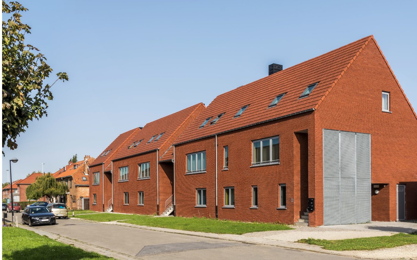 Reference photo new construction multi family in Zaventem