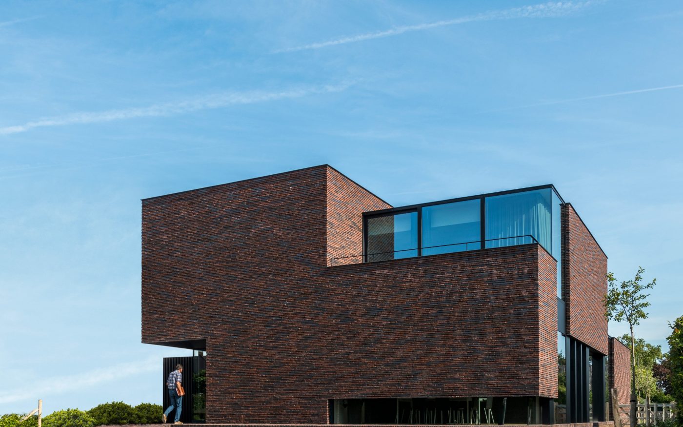 Reference photo new construction single family and office in Poperinge