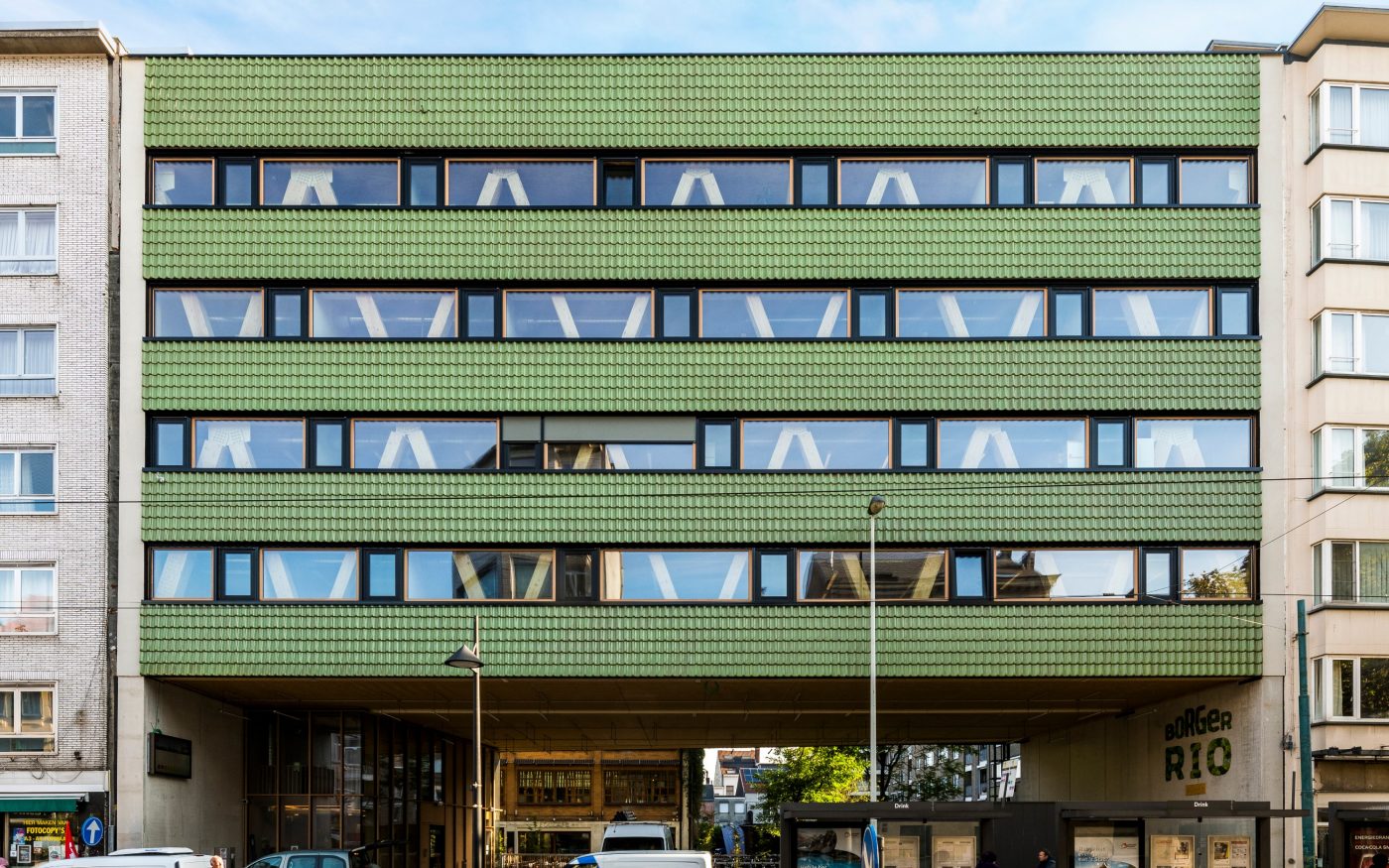 Reference photo new construction office in Antwerpen