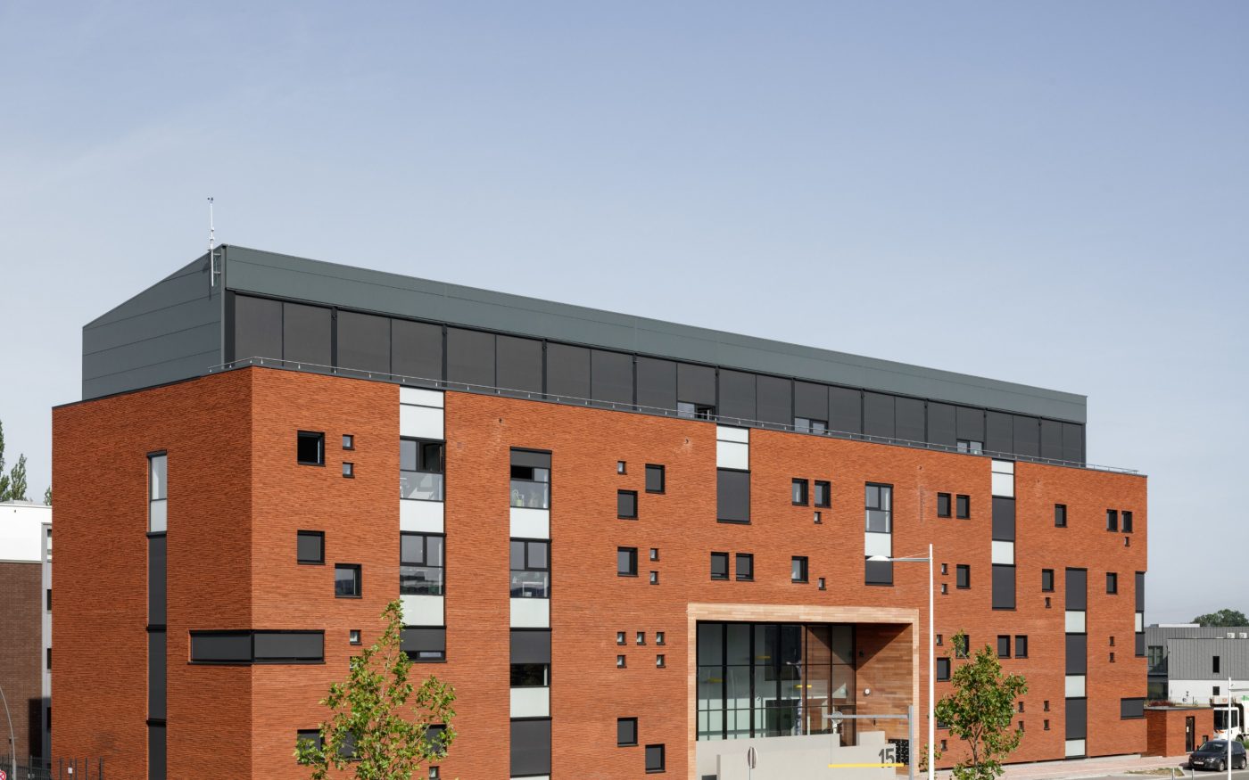 Reference photo new construction office in Bergen