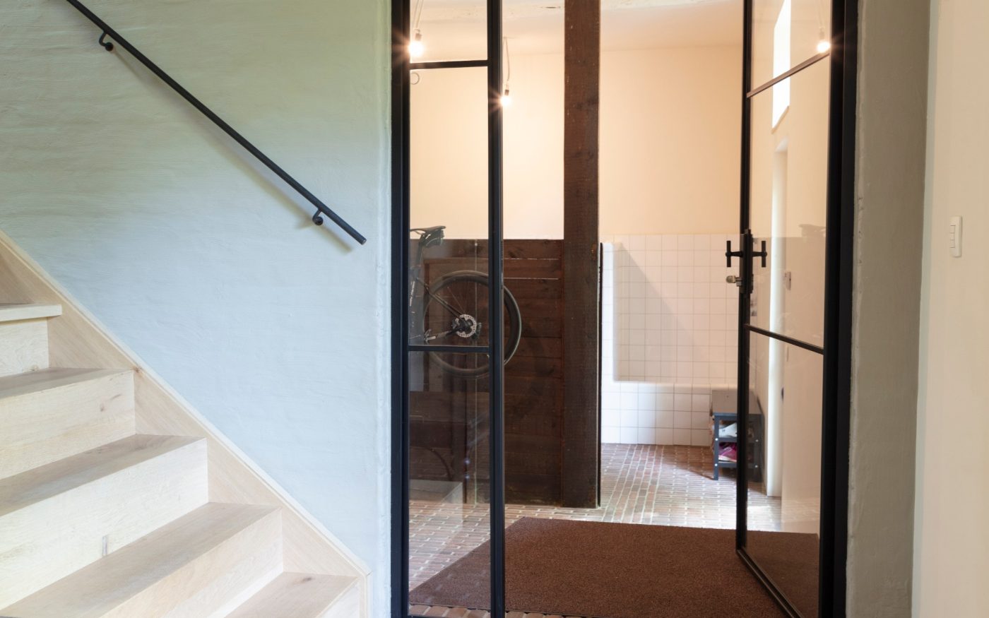 Reference photo interior pavers in Evergem