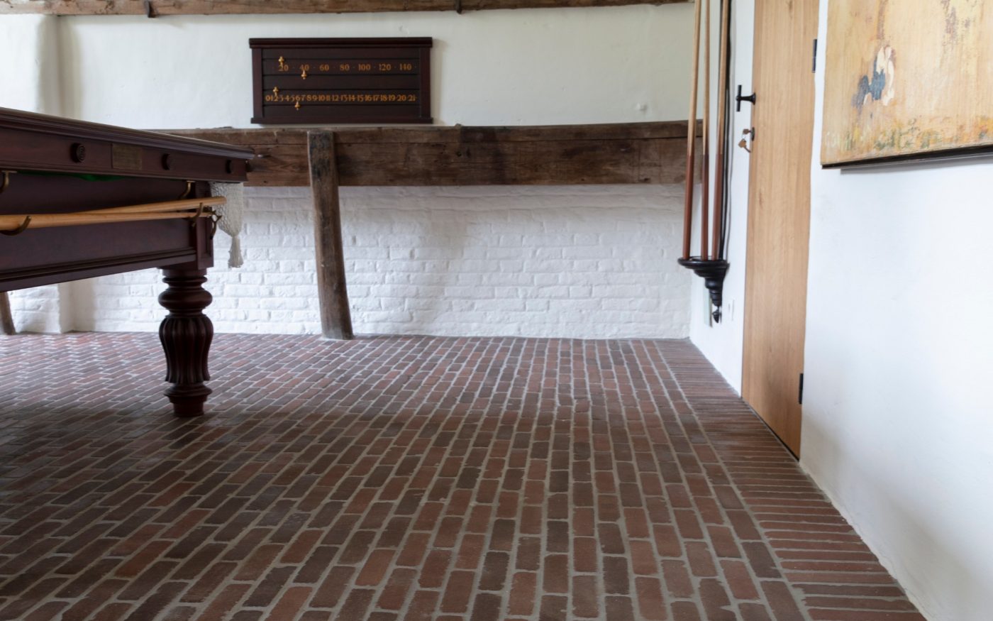 Reference photo interior pavers in Evergem