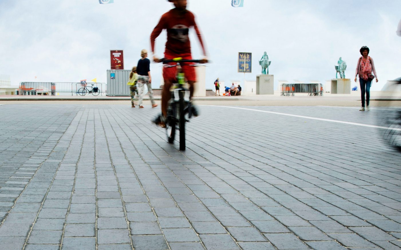 Reference photo infrastructuur landschapsarchitectuur in Oostduinkerke