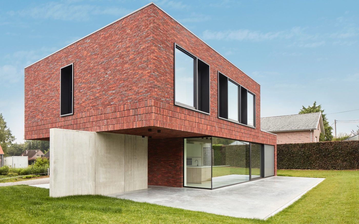 Reference photo new construction single family in Huldenberg