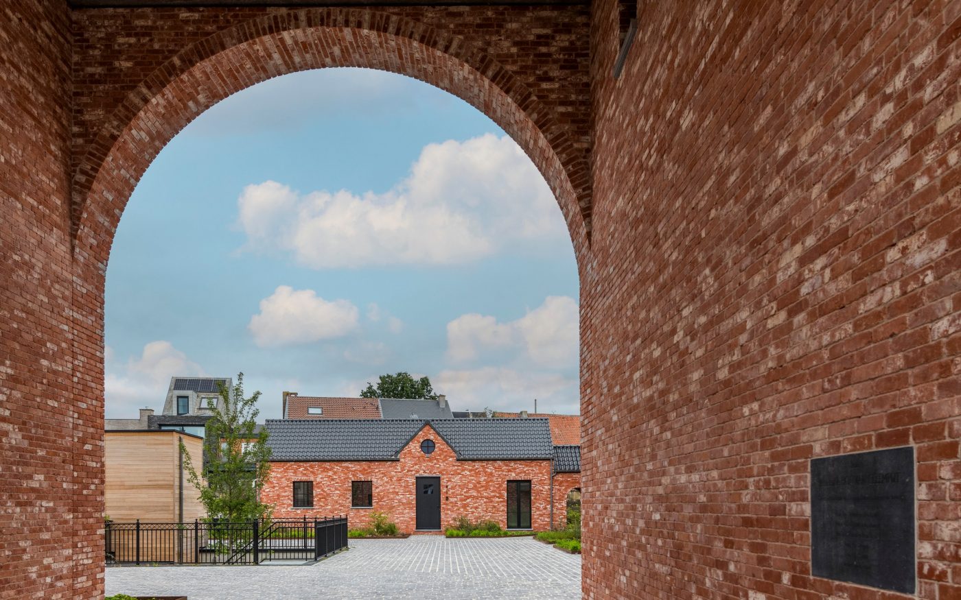 Reference photo new construction single family houses en multi family in Bornem