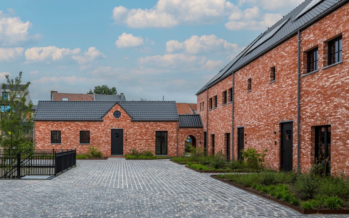 Reference photo new construction single family houses en multi family in Bornem